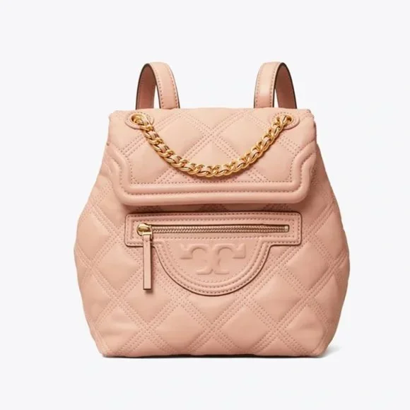 🌸NeW! Tory Burch Soft Fleming Mini Backpack - Picture 3 of 14